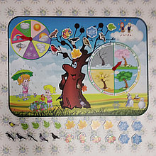 Календарь природы Дерево с магнитами