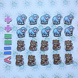 Набор обучающих магнитов Счёт Мишки и барашки, фото 5