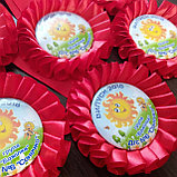 Медаль для выпускника с фотографией Красная, фото 2