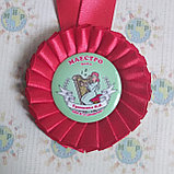 Медаль для выпускника с фотографией Красная, фото 4