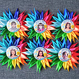 Бутоньерка на руку Выпускник с розеткой Семицветик, фото 4