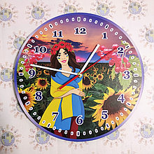 Настенные часы Украинка