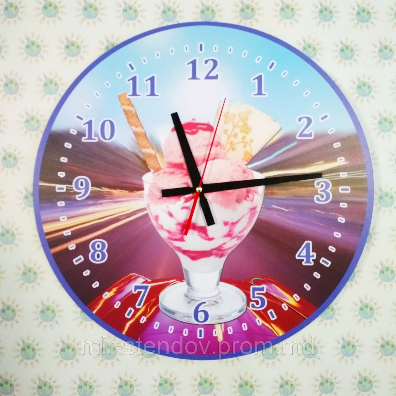 Часы настенные Мороженое, фото 1