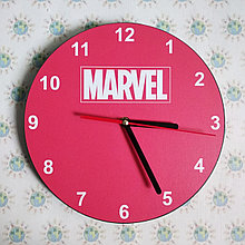 Часы настенные MARVEL (Красные)