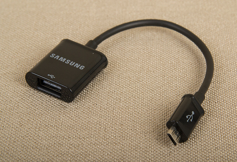 Переходник Samsung USB OTG Connector Micro USB - фото 1 - id-p9523466
