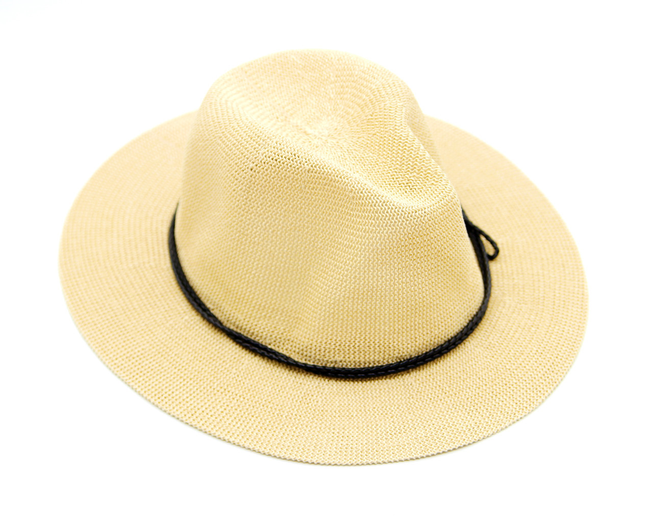 Шляпа Челентанка, Летняя шляпа Федора, Летняя соломенная шляпа, унисекс. Бежевая. - фото 1 - id-p9526742