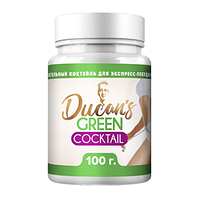Зелёный коктейль Дюкана для похудения