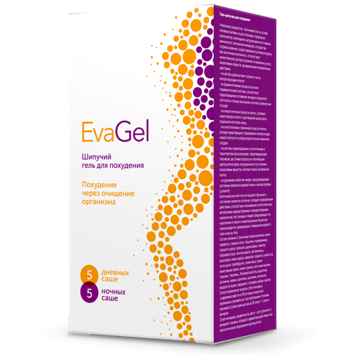 Шипучий гель для похудения EvaGel (ЕваГель) - фото 1 - id-p9560202