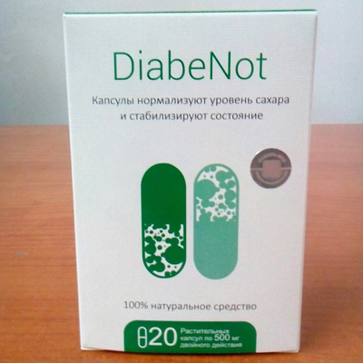 Препарат DiabeNot (ДиабеНот) от диабета - фото 1 - id-p9559717