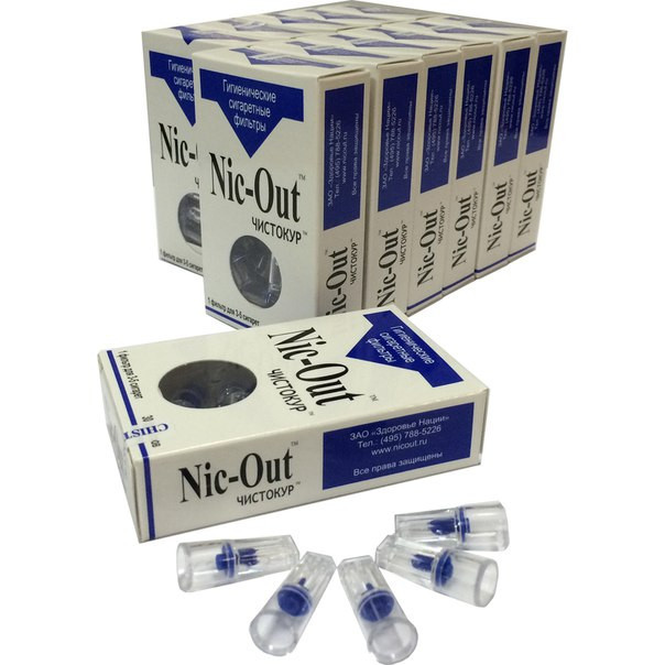 Фильтры для безопасного курения Nic-Out «Чистокур» - фото 1 - id-p9559599