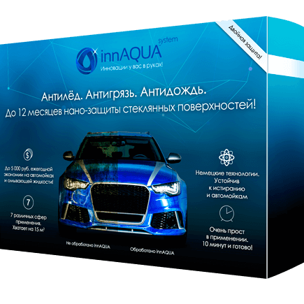 InnAQUA System для защиты автомобиля (антигрязь-антидождь-антиналедь) - фото 1 - id-p9559635