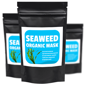 Seaweed Organic Mask - отбеливающая органическая маска для лица - фото 1 - id-p9559409