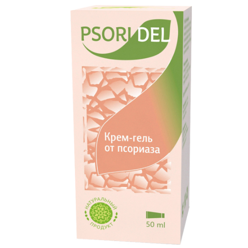 Крем-гель Psoridel от псориаза - фото 1 - id-p9560140