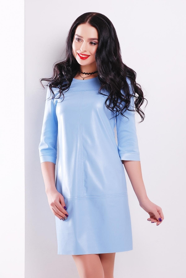 Платье 1707 голубой - фото 1 - id-p9430274