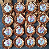 Медаль с розеткой выпускника детского сада Золотая, фото 2