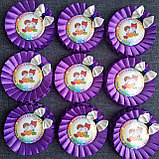 Бутоньерка на руку "Красавица" для выпускников или первоклассников, фото 2