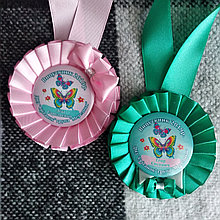 Медали для выпускников Джентельмен Морская волна и Модница