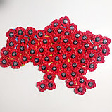 Брошь на День победы Мак. "Никогда снова", фото 8