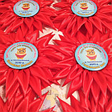 Медаль с любым изображением с розеткой Пламя, фото 3