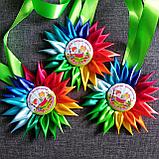 Медаль Выпускник с розеткой Семицветик, фото 2
