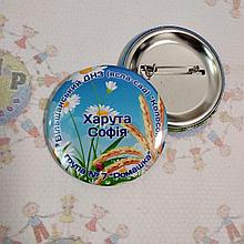 Значки для детского сада Колосок группы Ромашка