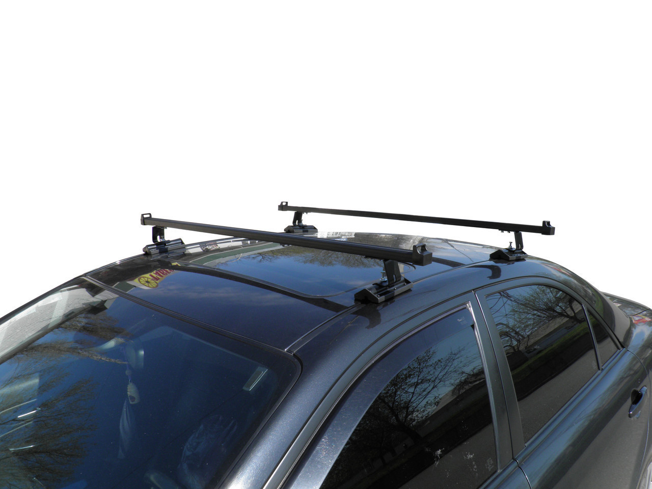 Кенгуру Комби 130см - универсальный багажник на крышу для авто со штатными местами установки - фото 1 - id-p9604809