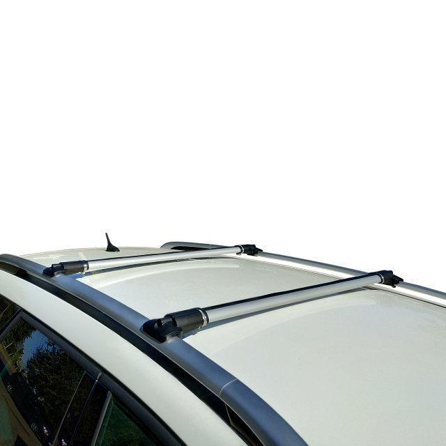 Кенгуру Рейлинг Стелс 1шт (с замками) - багажник на крышу авто с интегрированными рейлингами - фото 1 - id-p9604810