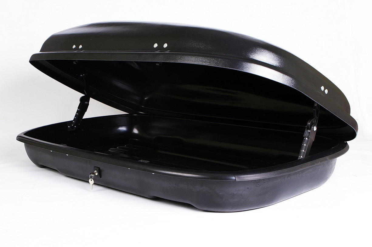 Багажный бокс Десна-Авто 320л черный, двустороннее открывание - фото 1 - id-p9604926