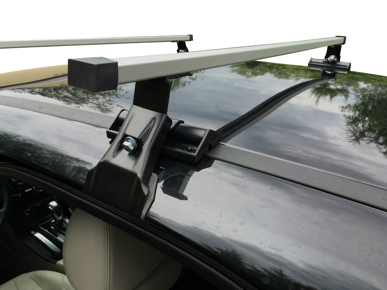 Кенгуру Кемел Люкс 120см - универсальный багажник на крышу авто с гладкой крышей - фото 1 - id-p9605594