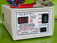 Аида 8si: зарядное устройство для кислотных и гелевых АКБ 4-160 Ач