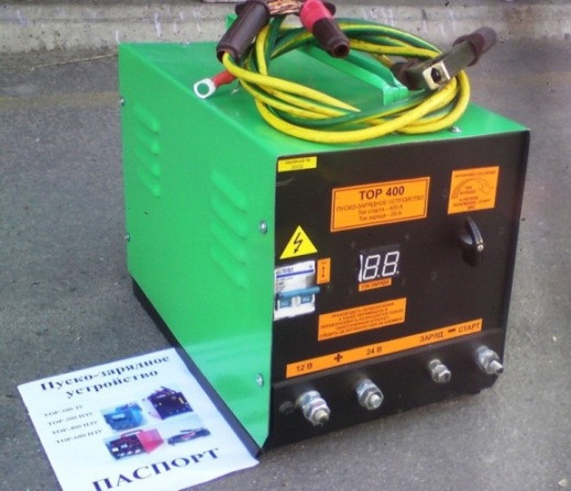 Аида Тор 400П: пуско-зарядное устройство для авто аккумуляторов 32-250 Ач - фото 1 - id-p9609483