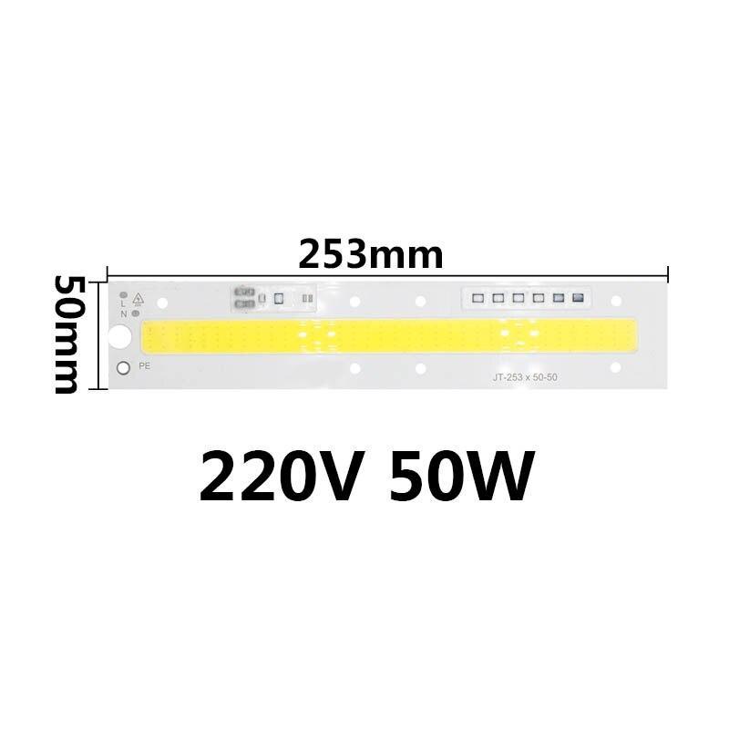 Светодиодная LED матрица 50Ватт IC SMART CHIP 220V ( встроенный драйвер ) - фото 1 - id-p9624453