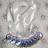 Медаль выпускника с белой лентой, фото 2