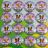 Значки для выпускников детского сада Бабочки, фото 3