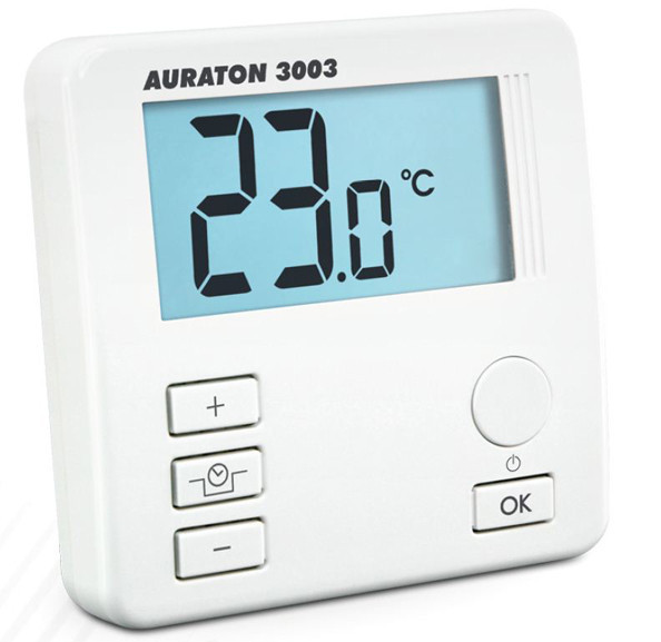 Auraton 3013 - Суточный цифровой термостат, функции "эконом", "отпуск", 16А - фото 1 - id-p9604936