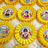 Значок Выпуск 2017 с розеткой Жёлтый, фото 2