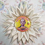 Значки для выпускников детского сада с розеткой Юнона цвет Шампань, фото 3