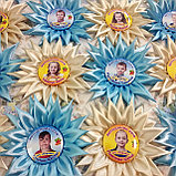 Значки для выпускников детского сада с розеткой Юнона цвет Шампань, фото 5