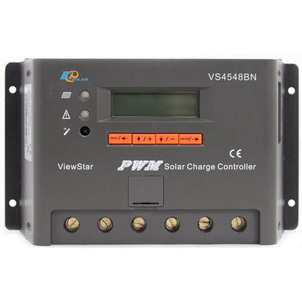 EPsolar(EPEVER) Контроллер, ШИМ 45А 12/24/36/48В с дисплеем, (VS4548BN), EPsolar(EPEVER) - фото 1 - id-p9724327