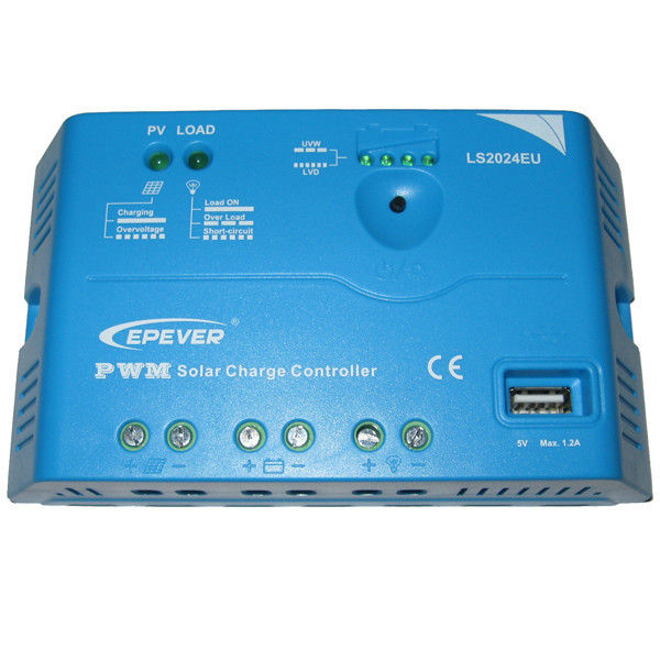 EPsolar(EPEVER) Контроллер LS2024EU, ШИМ 20А 12/24В+USB, EPsolar(EPEVER) - фото 1 - id-p9724329