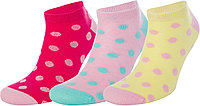Брендовые детские для девочки носки для спорта и школы, фирма Demix, комплект 3 пары