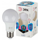 Лампа светодиодная ЭРА LED A60-11W-840-E27 (диод, груша, 11Вт, нейтр, E27)