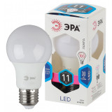 Лампа светодиодная ЭРА LED A60-11W-840-E27 (диод, груша, 11Вт, нейтр, E27) - фото 1 - id-p9741273