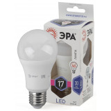 Лампа светодиодная ЭРА LED A60-17W-860-E27 (диод, груша, 17Вт, хол, E27) - фото 1 - id-p9741282