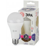 Лампа светодиодная ЭРА LED A65-25W-860-E27 (диод, груша, 25Вт, хол, E27)