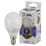 Лампа светодиодная ЭРА LED P45- 9W-860-E14 (диод, шар, 9Вт, хол, E14) - фото 1 - id-p9741296