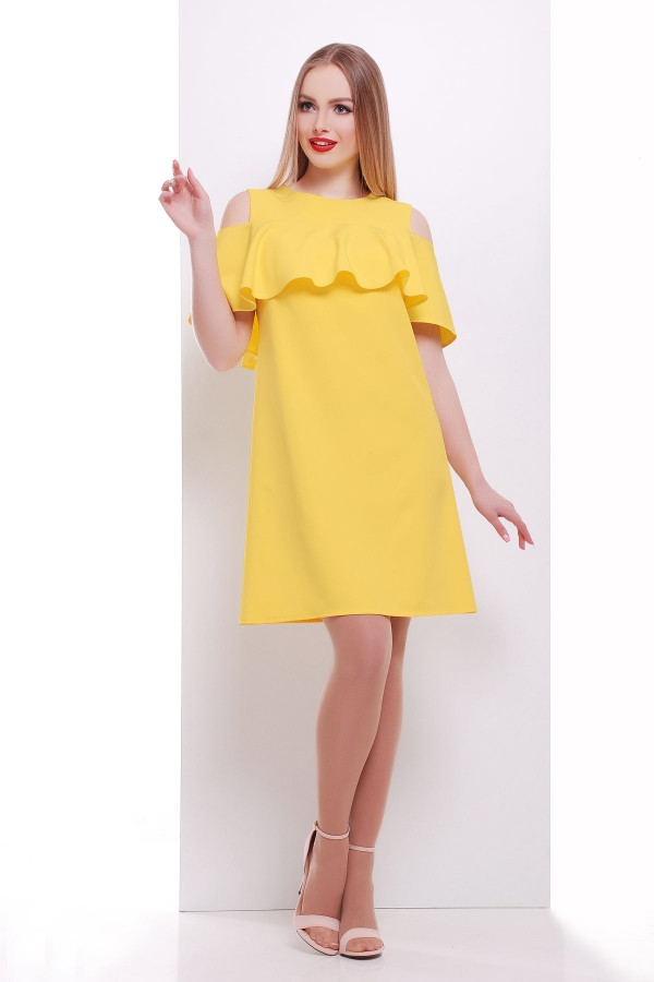 Платье Ольбия б/р желтый - фото 1 - id-p9741858
