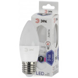 Лампа светодиодная ЭРА LED B35- 7W-860-E27 (диод, свеча, 7Вт, хол, E27) - фото 1 - id-p9742475