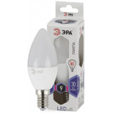 Лампа светодиодная ЭРА LED B35- 9W-860-E14 (диод, свеча, 9Вт, хол, E14) - фото 1 - id-p9742478