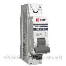 Автоматический выключатель ВА 47-63, 1P 1,6А (C) 4,5kA EKF PROxima - фото 1 - id-p9768024